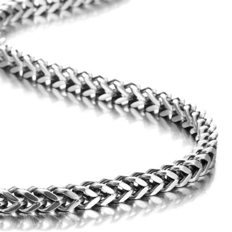 Amazon.com: Mens 22 Inch Stainless Steel Necklace